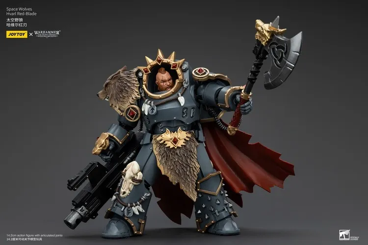Space Wolves Hvarl Red-Blade 1/18 Scale | Warhammer: The Horus Heresy | Joy Toy