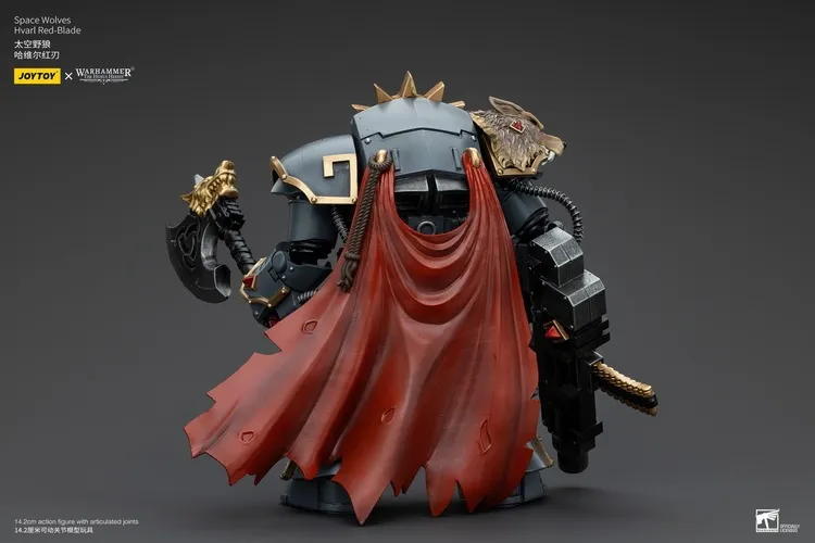 Space Wolves Hvarl Red-Blade 1/18 Scale | Warhammer: The Horus Heresy | Joy Toy