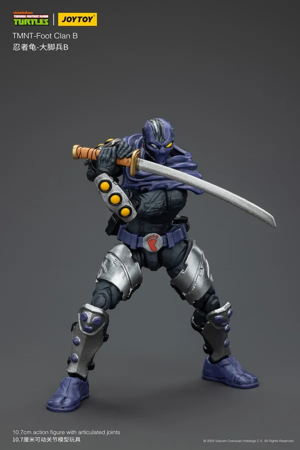 Foot Clan B 1/18 Scale | Teenage Mutant Ninja Turtles | Joy Toy