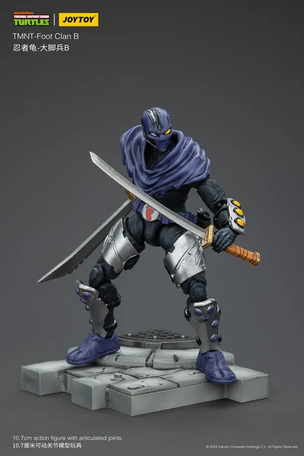 Foot Clan B 1/18 Scale | Teenage Mutant Ninja Turtles | Joy Toy