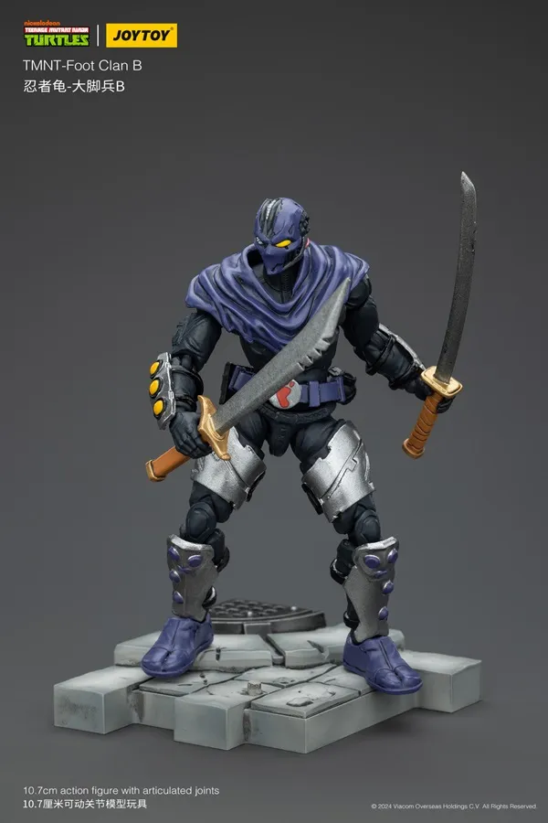 Foot Clan B 1/18 Scale | Teenage Mutant Ninja Turtles | Joy Toy