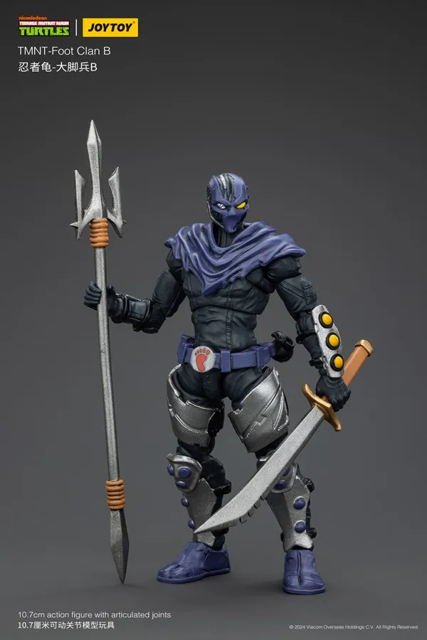 Foot Clan B 1/18 Scale | Teenage Mutant Ninja Turtles | Joy Toy
