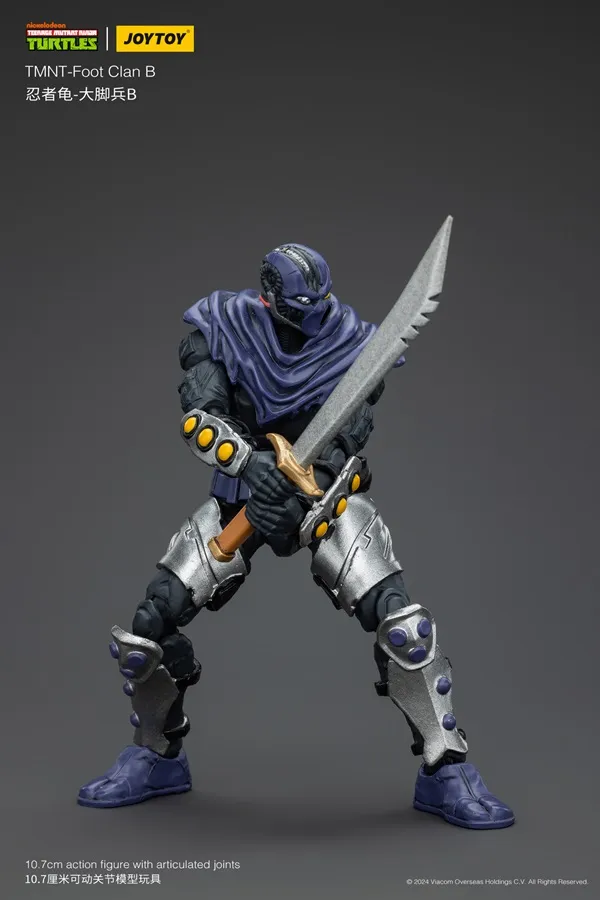 Foot Clan B 1/18 Scale | Teenage Mutant Ninja Turtles | Joy Toy