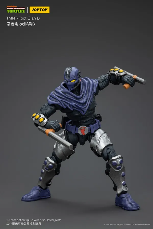Foot Clan B 1/18 Scale | Teenage Mutant Ninja Turtles | Joy Toy