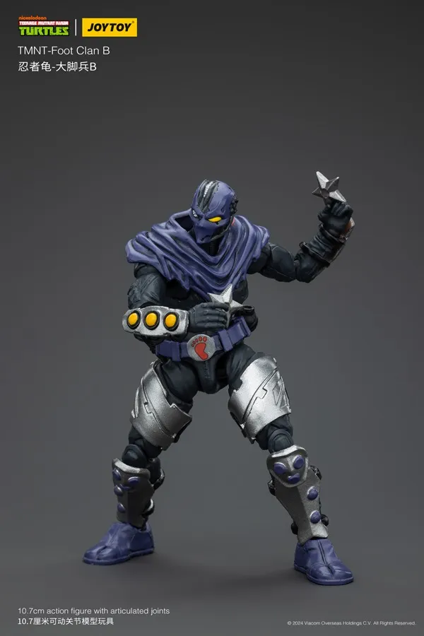 Foot Clan B 1/18 Scale | Teenage Mutant Ninja Turtles | Joy Toy