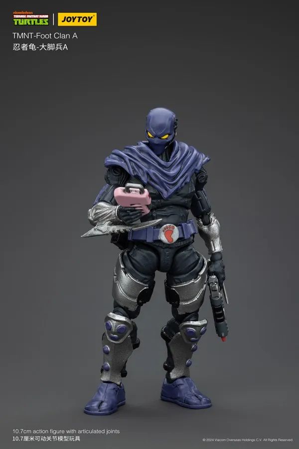 Foot Clan A 1/18 Scale | Teenage Mutant Ninja Turtles | Joy Toy