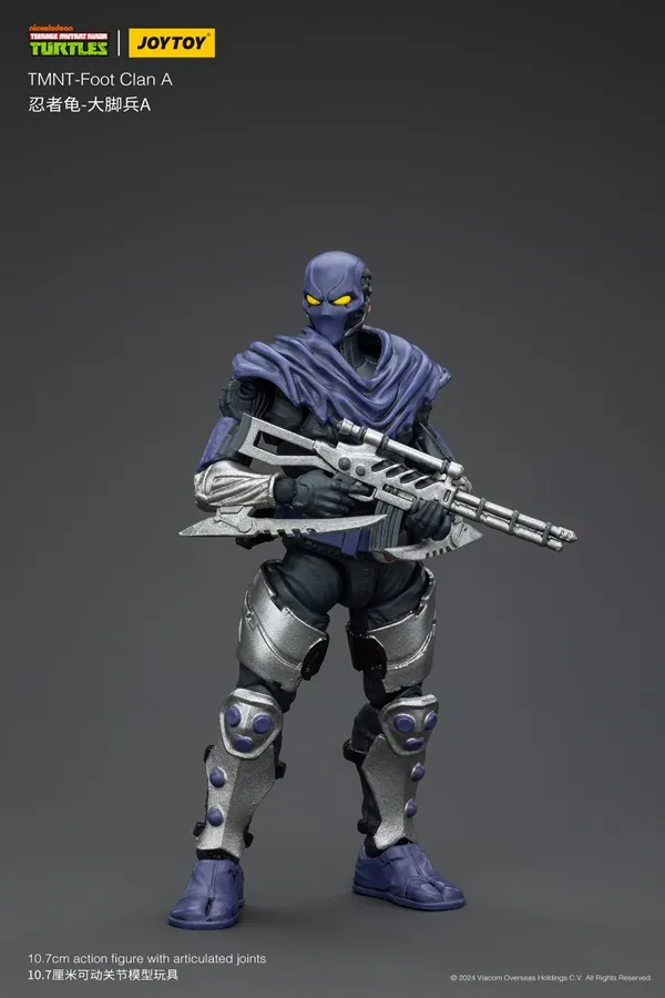 Foot Clan A 1/18 Scale | Teenage Mutant Ninja Turtles | Joy Toy