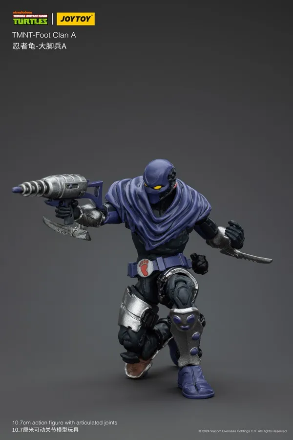 Foot Clan A 1/18 Scale | Teenage Mutant Ninja Turtles | Joy Toy