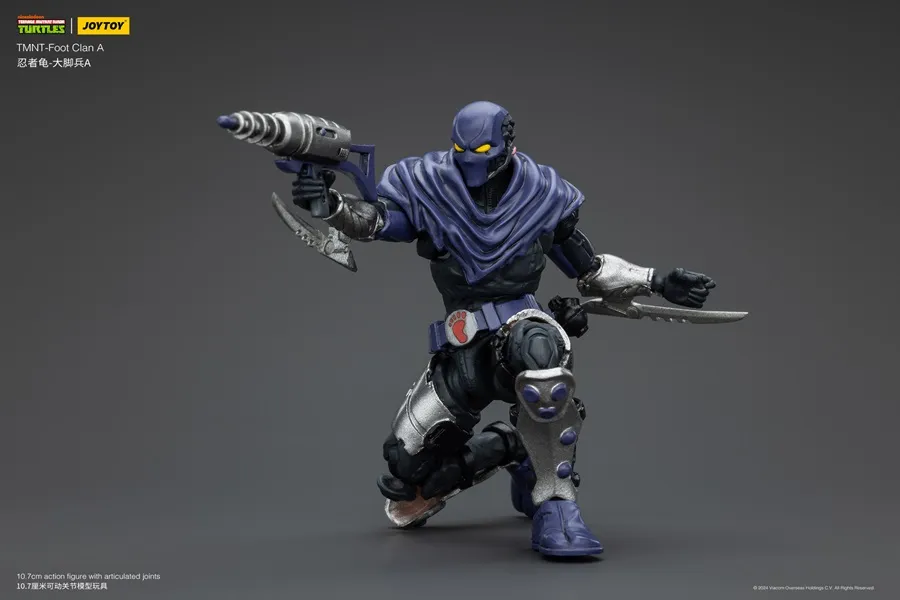 Foot Clan A 1/18 Scale | Teenage Mutant Ninja Turtles | Joy Toy