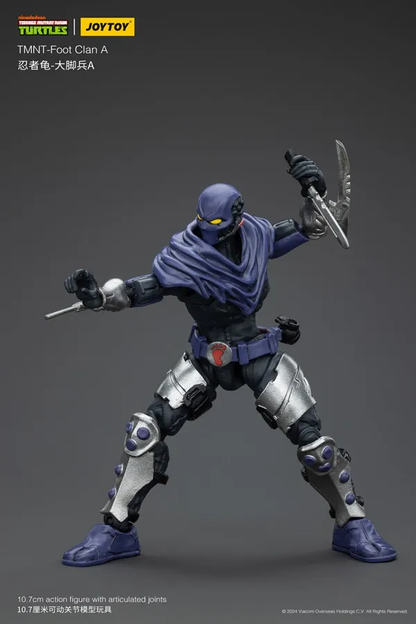 Foot Clan A 1/18 Scale | Teenage Mutant Ninja Turtles | Joy Toy