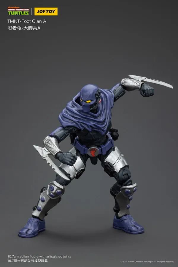 Foot Clan A 1/18 Scale | Teenage Mutant Ninja Turtles | Joy Toy