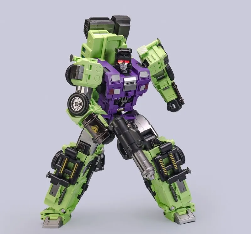GLA-03 and GLA-04 Set of 2 | Heavy Duty Builder | Mecha Invasion Giant Legion Combiner