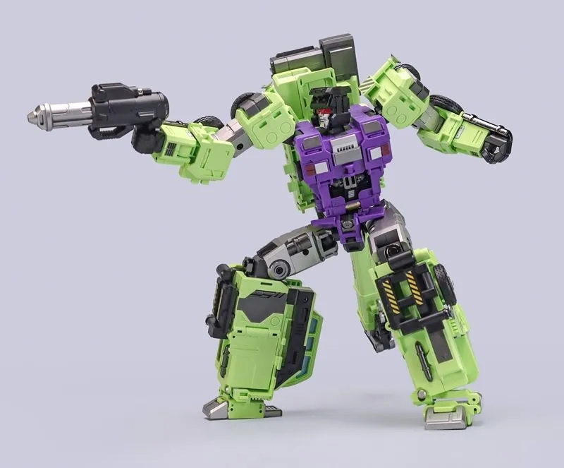 GLA-03 and GLA-04 Set of 2 | Heavy Duty Builder | Mecha Invasion Giant Legion Combiner