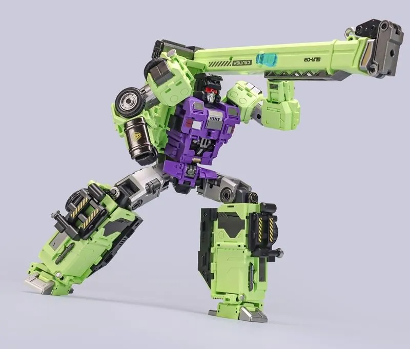 GLA-03 and GLA-04 Set of 2 | Heavy Duty Builder | Mecha Invasion Giant Legion Combiner