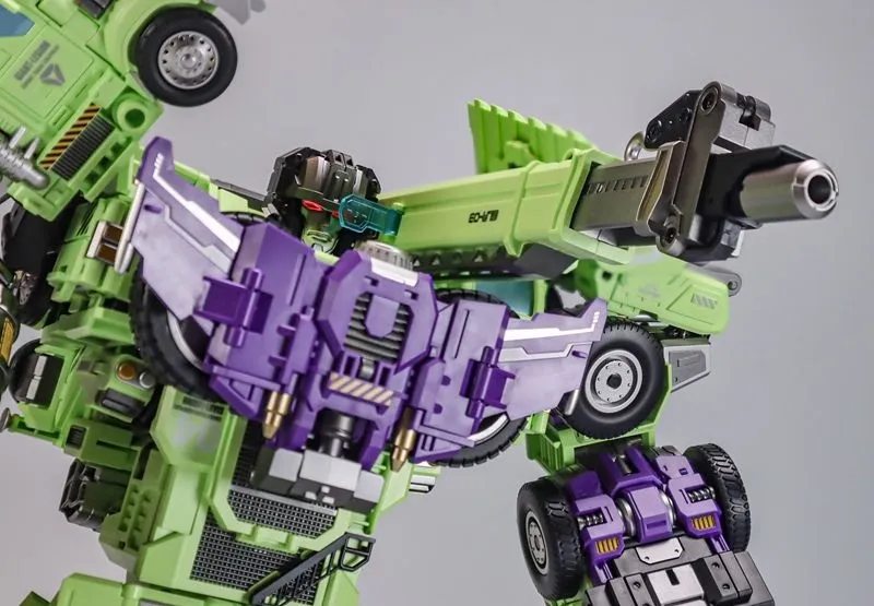 GLA-03 and GLA-04 Set of 2 | Heavy Duty Builder | Mecha Invasion Giant Legion Combiner