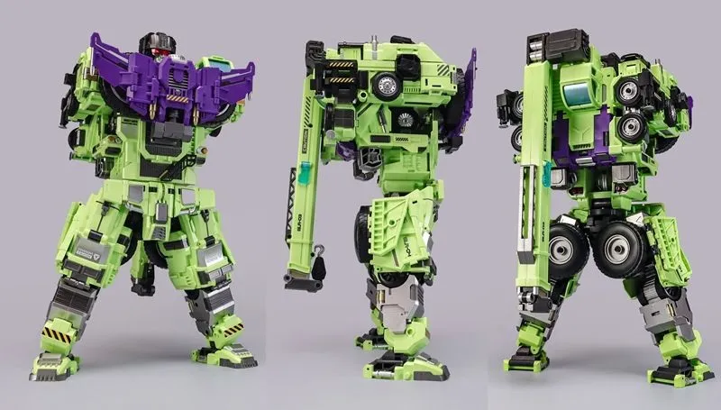 GLA-03 and GLA-04 Set of 2 | Heavy Duty Builder | Mecha Invasion Giant Legion Combiner