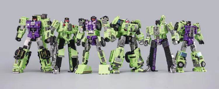 GLA-05 and GLA-06 Set of 2 | Heavy Duty Builder | Mecha Invasion Giant Legion Combiner