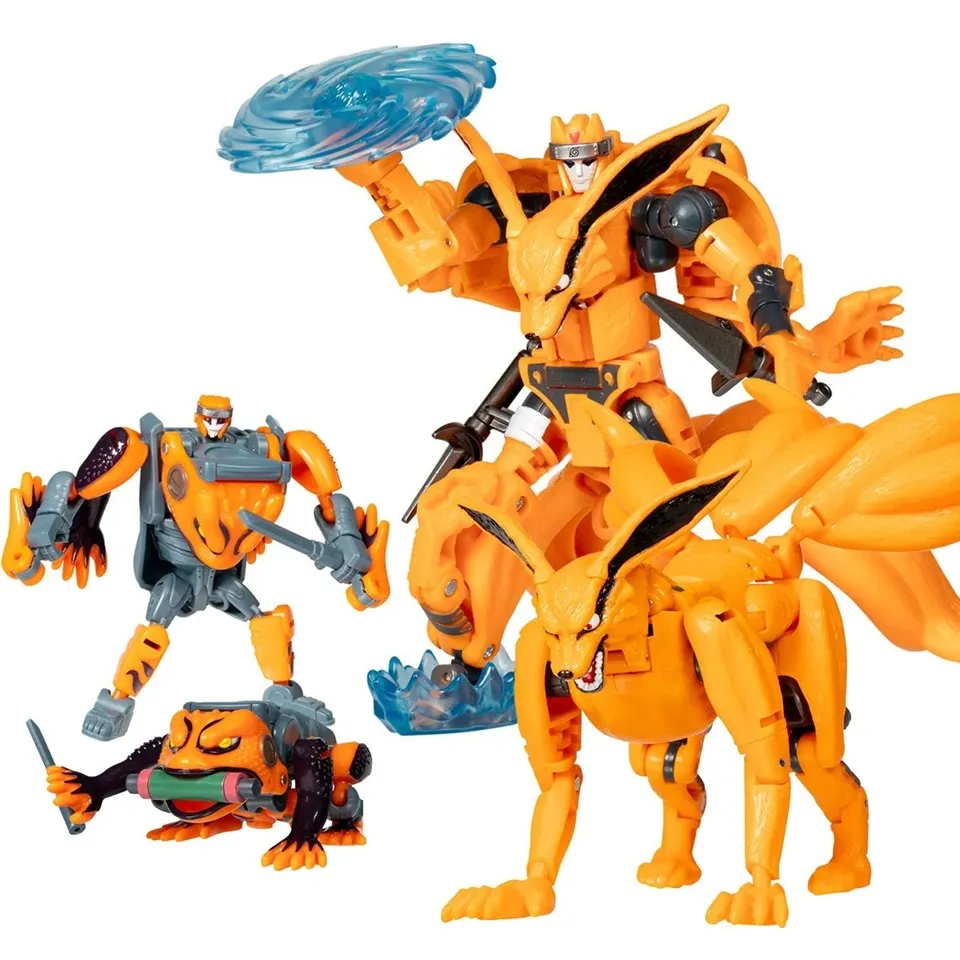 Kurama and Gamakichi Set of 2 | Naruto: Shippuden | Transformers Collaborative