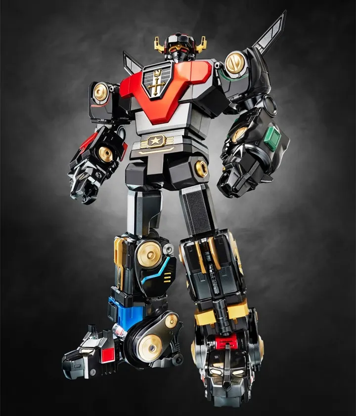 Voltron Black and Gold Edition ROBO-DOU | Voltron: Defender of the Universe | threezero