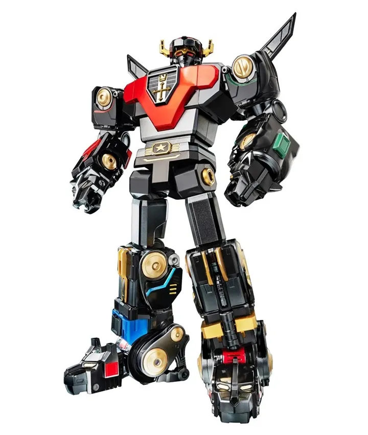 Voltron Black and Gold Edition ROBO-DOU | Voltron: Defender of the Universe | threezero