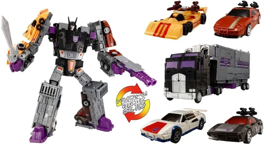 TL-90 Stunticon Menasor Set of 5 | Transformers: Legacy United