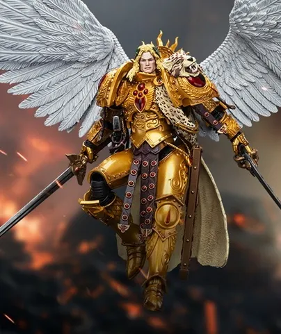 Blood Angels Sanguinius, Primarch of the IXth Legion 1/18 Scale | Warhammer: The Horus Heresy | Joy Toy