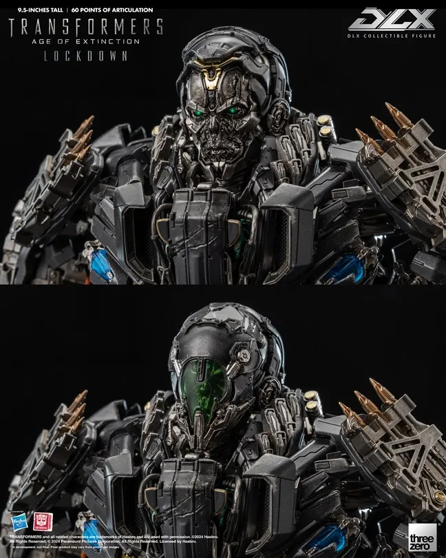 Lockdown DLX Scale Collectible Figure | Transformers: Age Of Extinction | threezero