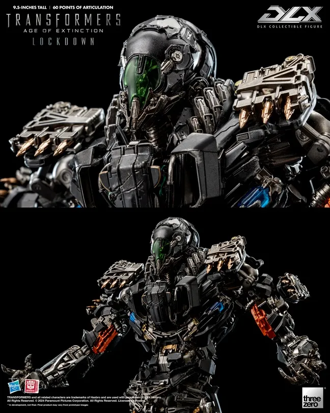 Lockdown DLX Scale Collectible Figure | Transformers: Age Of Extinction | threezero