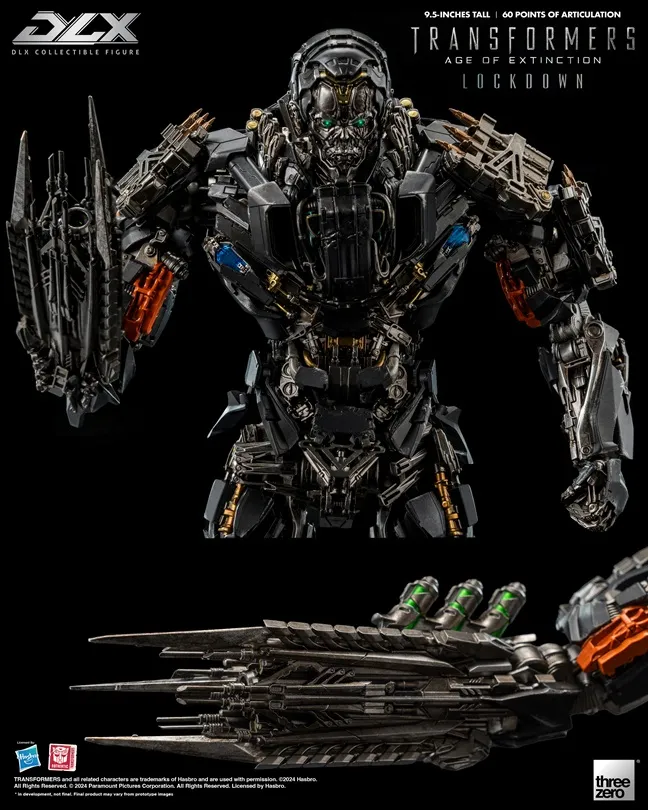 Lockdown DLX Scale Collectible Figure | Transformers: Age Of Extinction | threezero