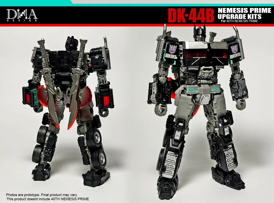 DK-44B Upgrade Kit for Transformers: Rise of the Beasts Nemesis Prime 40th Selection | Dna Design | Upgrade Kit