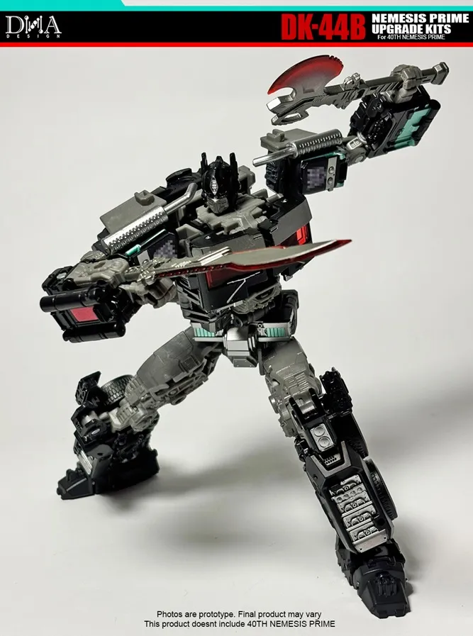 DK-44B Upgrade Kit for Transformers: Rise of the Beasts Nemesis Prime 40th Selection | Dna Design | Upgrade Kit