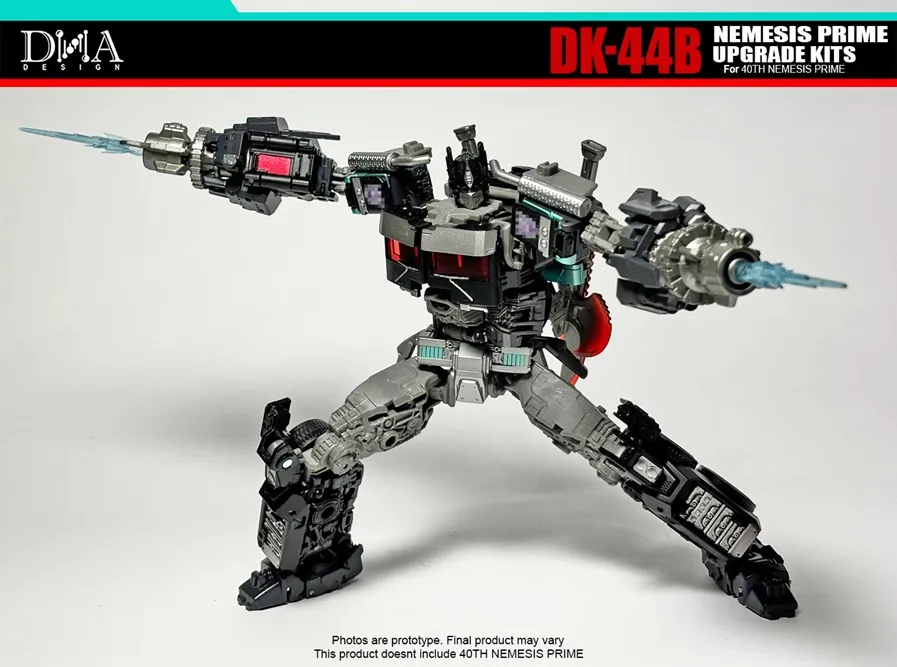 DK-44B Upgrade Kit for Transformers: Rise of the Beasts Nemesis Prime 40th Selection | Dna Design | Upgrade Kit
