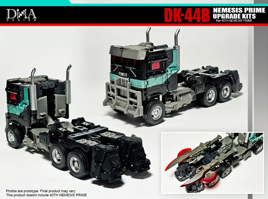 DK-44B Upgrade Kit for Transformers: Rise of the Beasts Nemesis Prime 40th Selection | Dna Design | Upgrade Kit