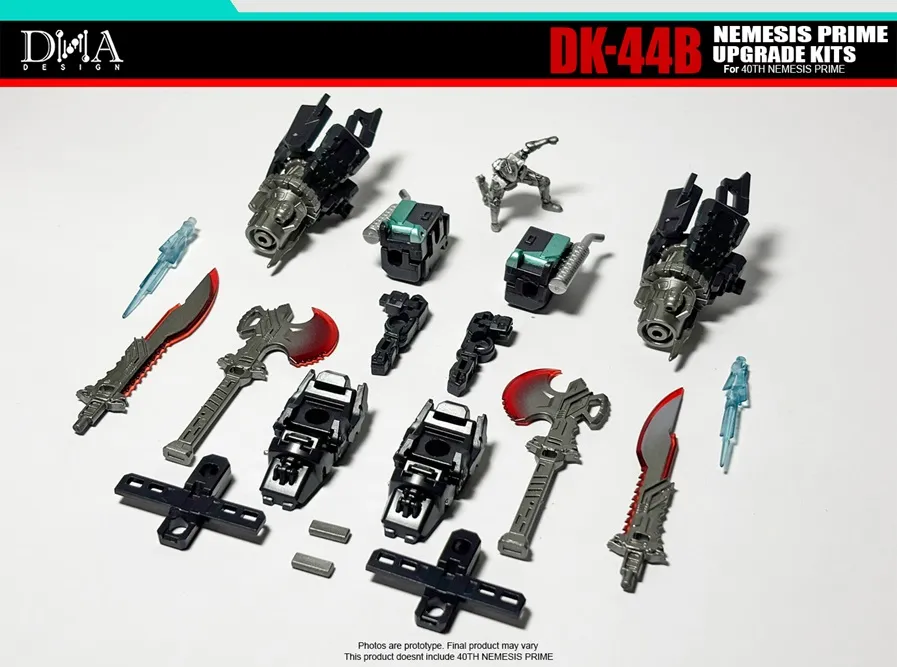 DK-44B Upgrade Kit for Transformers: Rise of the Beasts Nemesis Prime 40th Selection | Dna Design | Upgrade Kit