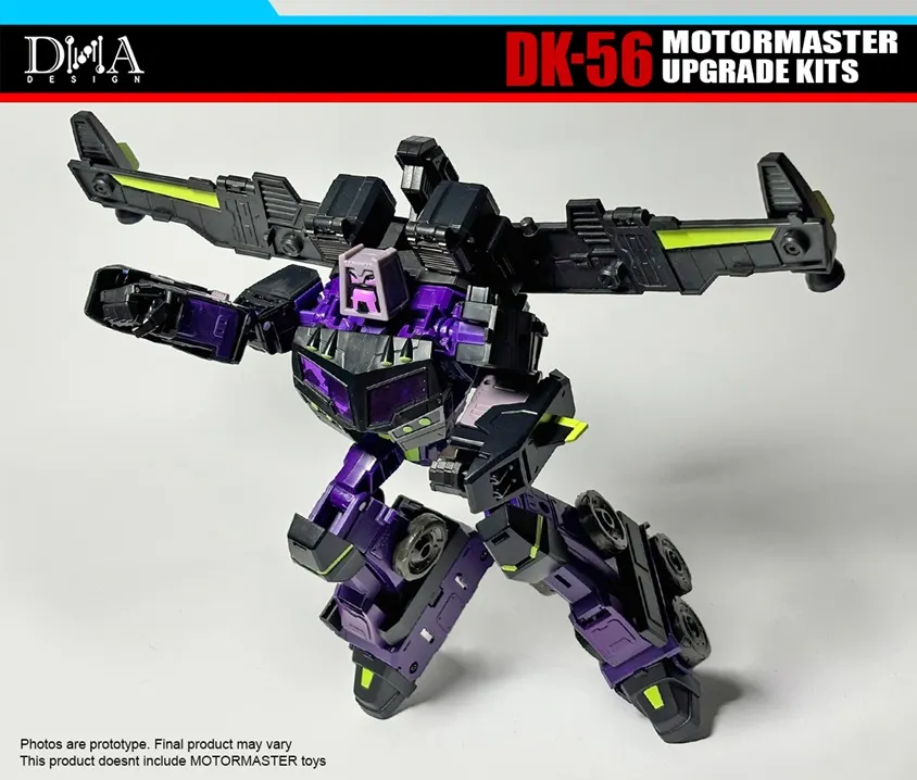 DK-56 Upgrade Kit for Transformers: Legacy United Animated Universe Motormaster | Dna Design | Upgrade Kit