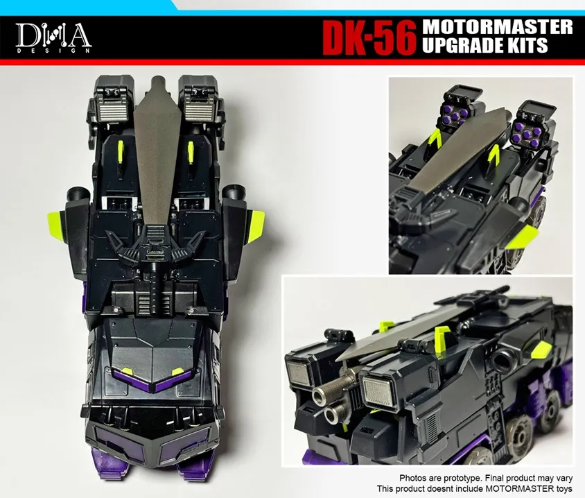 DK-56 Upgrade Kit for Transformers: Legacy United Animated Universe Motormaster | Dna Design | Upgrade Kit