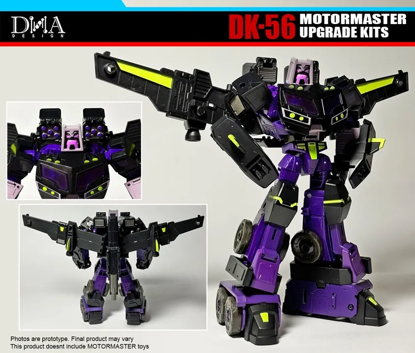 DK-56 Upgrade Kit for Transformers: Legacy United Animated Universe Motormaster | Dna Design | Upgrade Kit