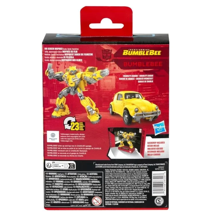 117 Bumblebee Deluxe Class | Transformers Studio Series | Transformers: Bumblebee