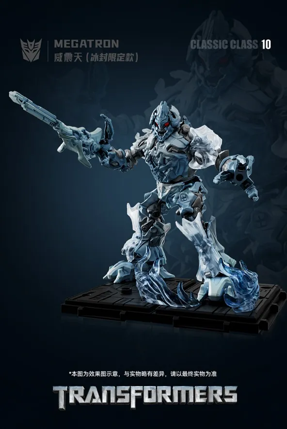 Optimus Prime EX and Megatron Frozen Armor Set of 2 Classic Class Model Kits | Transformers (2007) | Blokees