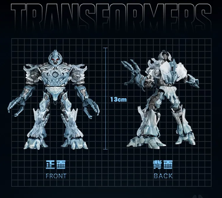 Optimus Prime EX and Megatron Frozen Armor Set of 2 Classic Class Model Kits | Transformers (2007) | Blokees