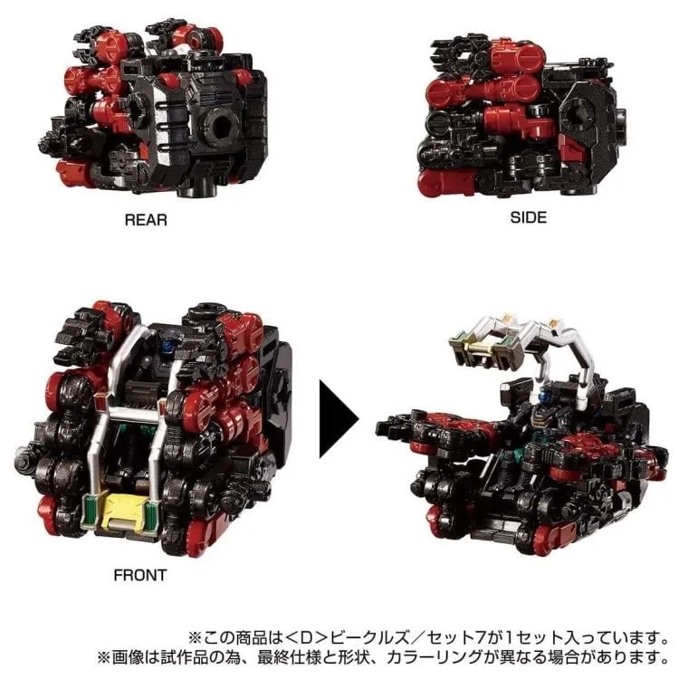 D-07 D Vehicles Wave 7 | Diaclone Reboot