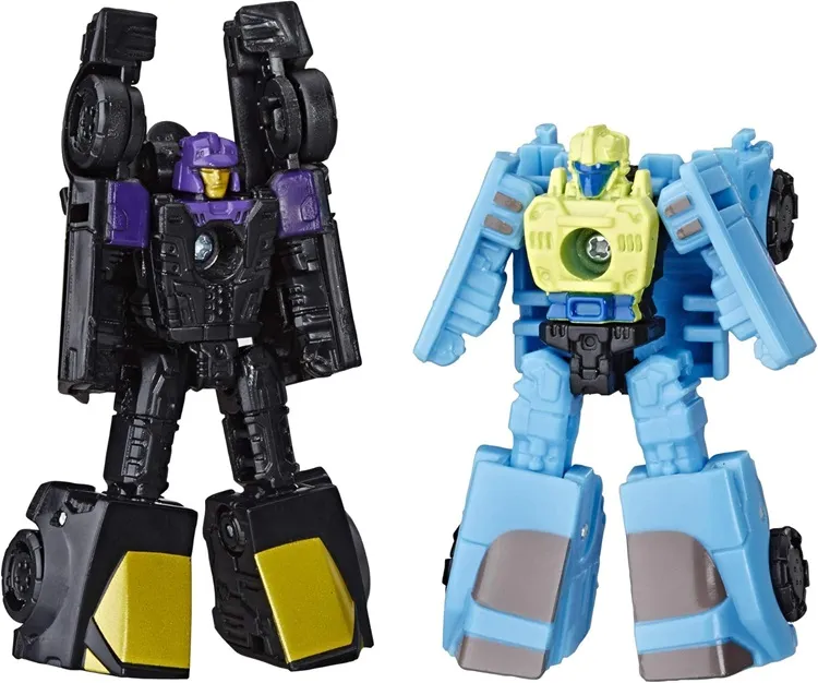 WFC-S32 Decepticon Sports Car Patrol 2-Pack Blackjack and Hyperdrive Micromaster Scale | Transformers Generations War for Cybertron Siege Chapter