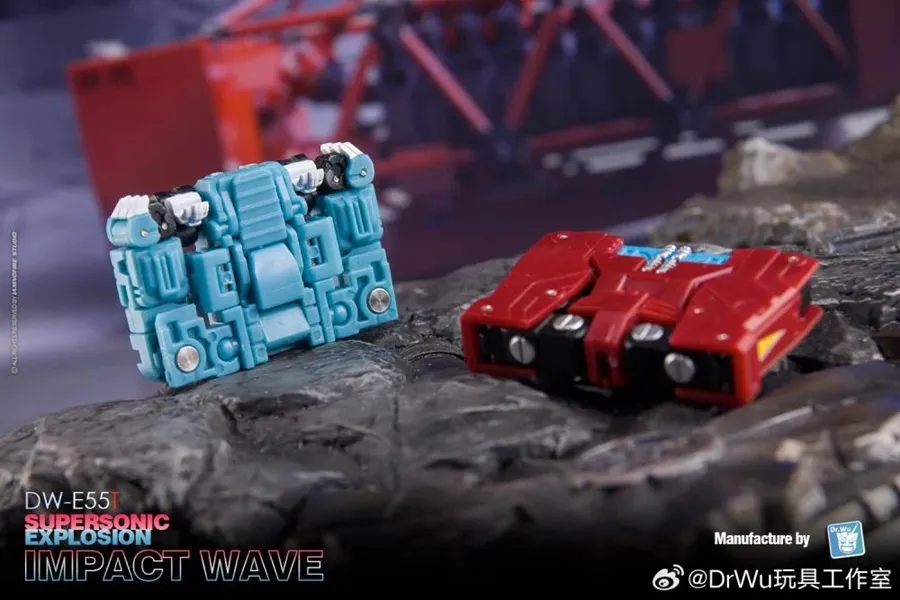 DW-E55T Impact Wave (Supersonic and Explosion) Set of 2 | Dr. Wu