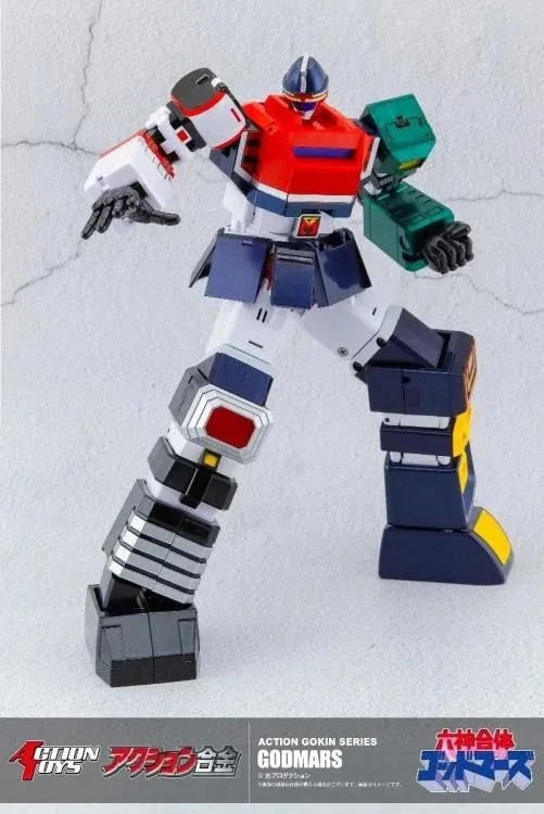 God Mars Action Gokin | Six God Combination God Mars | Action Toys
