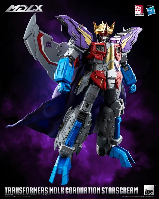 Coronation Starscream MDLX Scale Collectible Figure | Transformers | Threezero