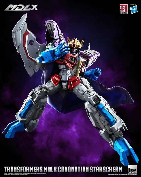 Coronation Starscream MDLX Scale Collectible Figure | Transformers | Threezero