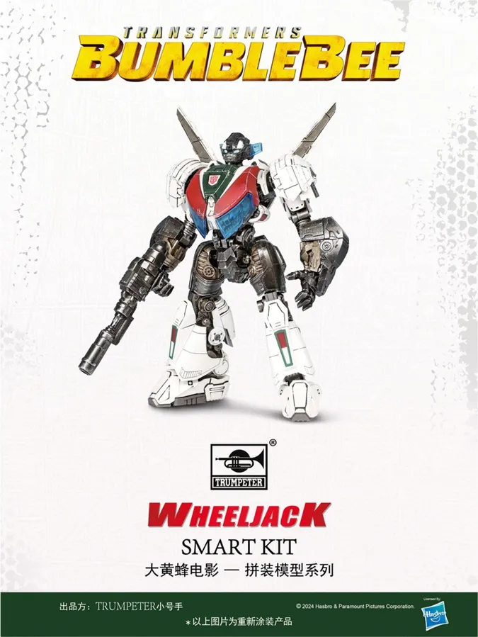 11 Wheeljack Smart Kit Model Kit | Transformers: Bumblebee | Trumpeter