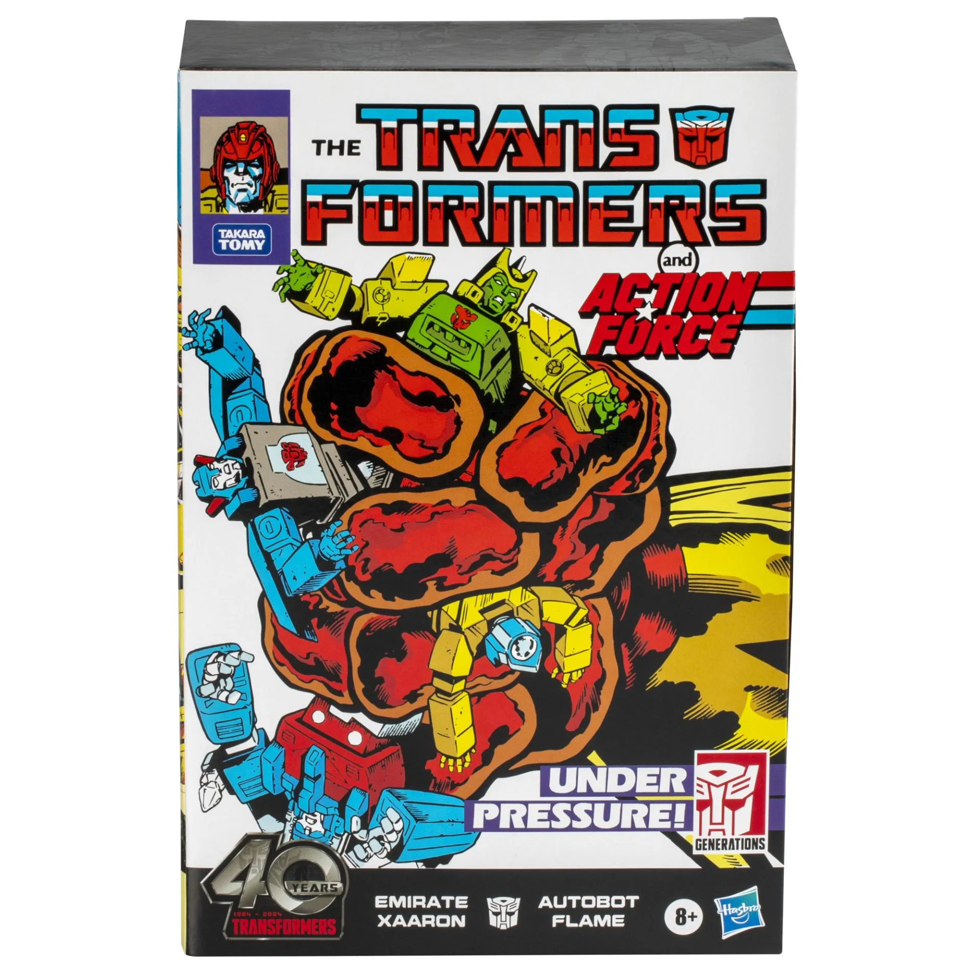 Flame & Emirate Xaaron Comic Edition | Online Exclusive | Transformers Generations 40th Anniversary