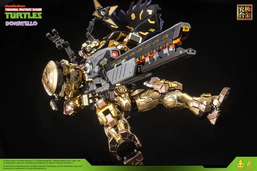 HB0093 Donatello Golden Version | Heat Boys TMNT Mecha Figure | TFSource