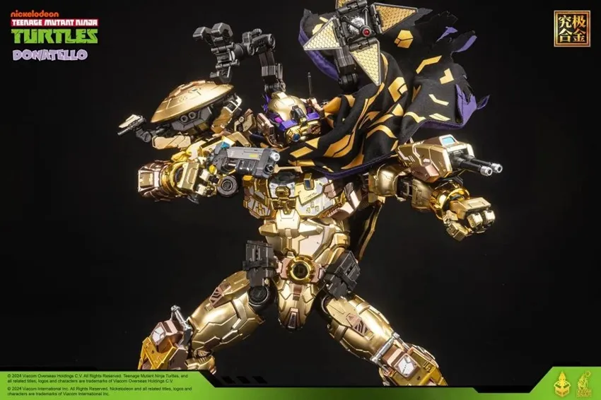 HB0093 Donatello Golden Version | Heat Boys TMNT Mecha Figure | TFSource